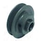 B&B Manufacturing Finished Bore 1 Groove V-Belt Pulley 3.15 inch OD 1VL34x5/8 - alternate 1